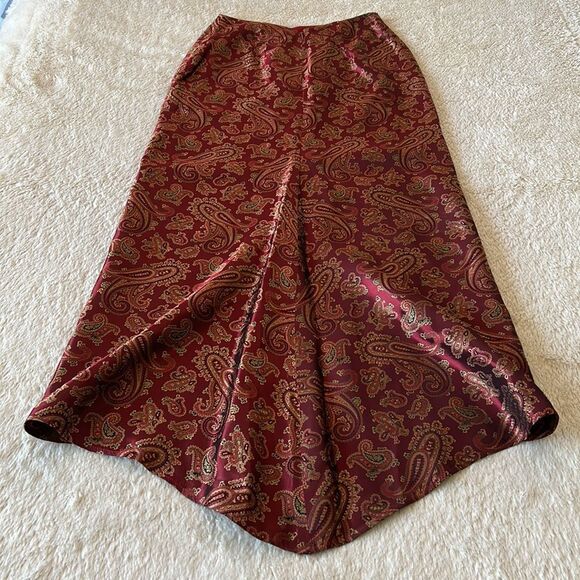 Xscape paisley formal maxi skirt size 8 - Picture 4 of 16